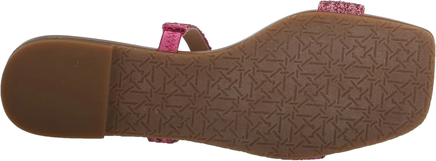 Jewel Badgley Mischka Helena Flat Summer Sandal