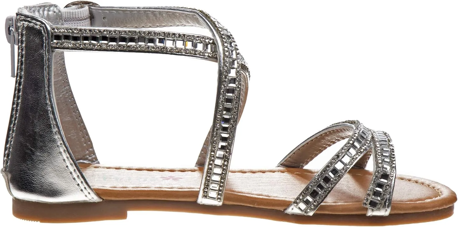 Josmo Girl's Samantha Flat Sandal