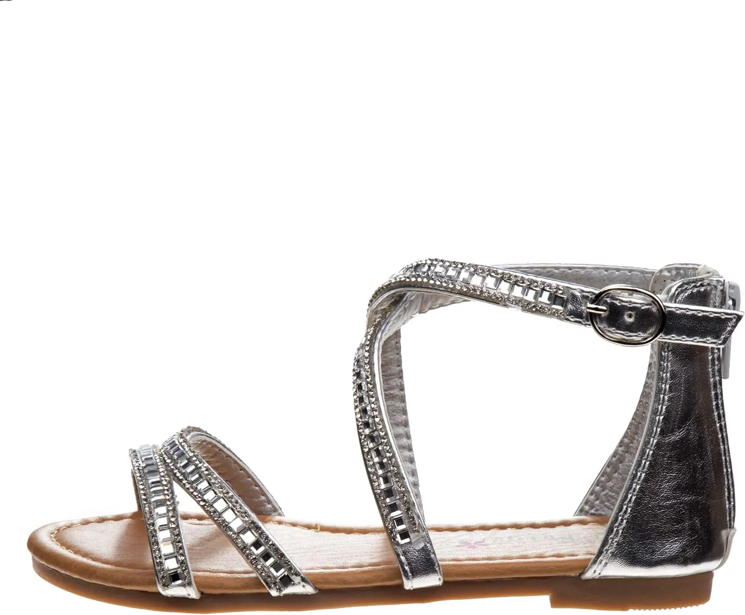 Josmo Girl's Samantha Flat Sandal