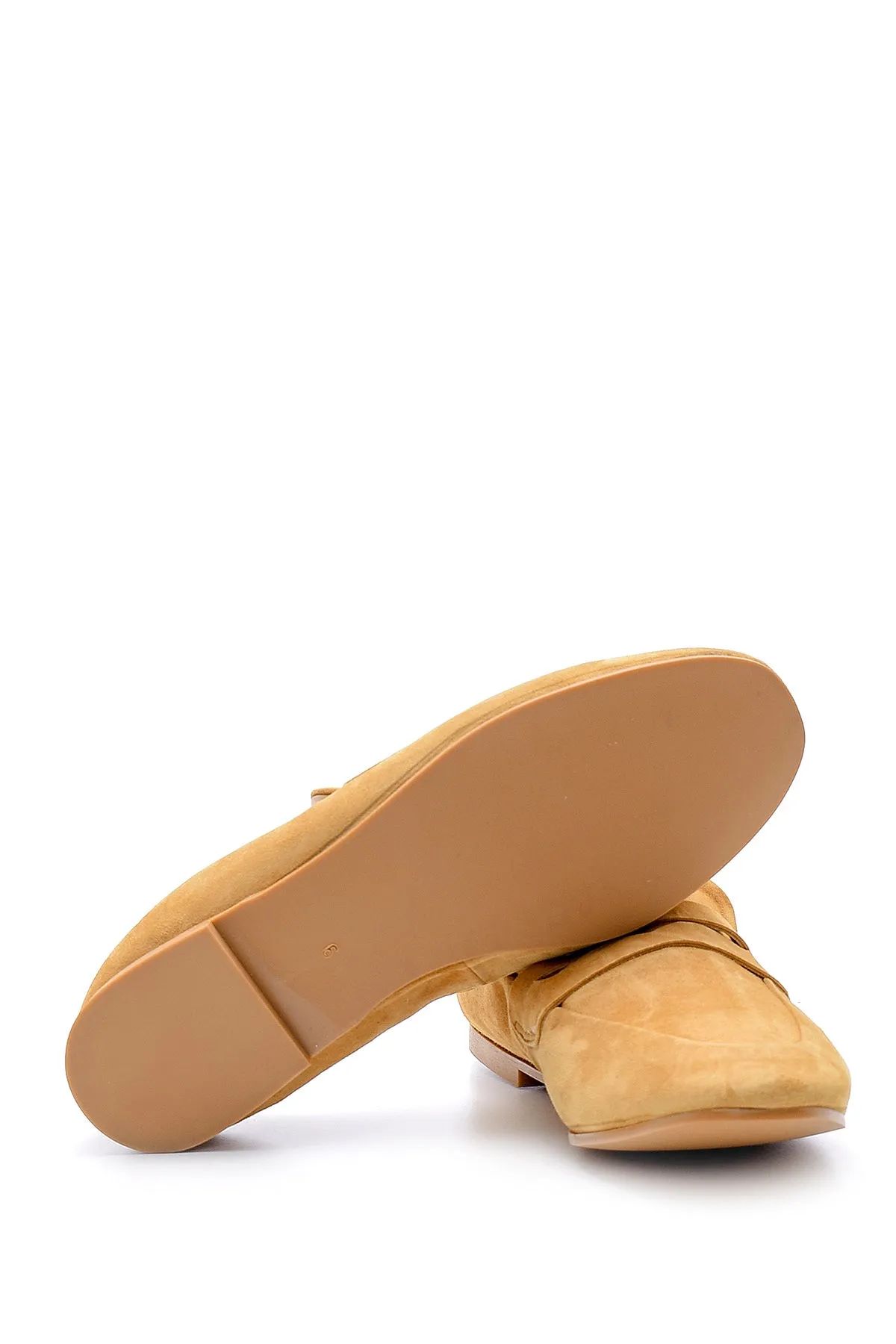 Kadın Süet Deri Loafer