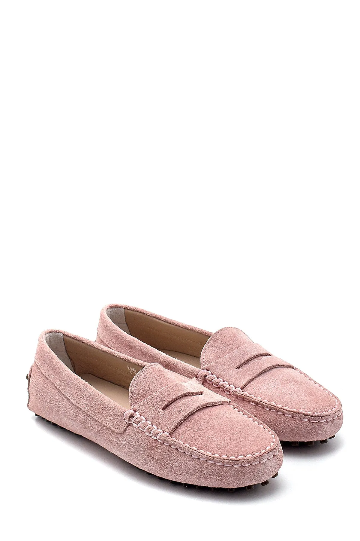 Kadın Süet Loafer