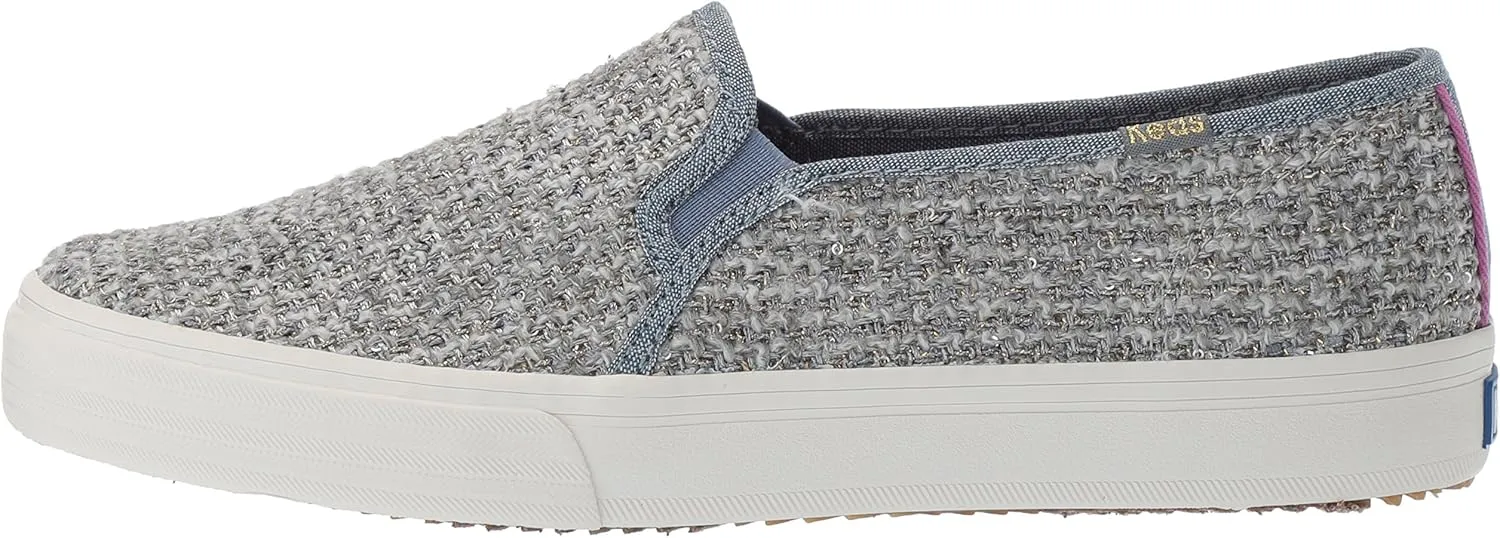 Keds Women's Double Decker Sequin Knit Fashion Sneaker