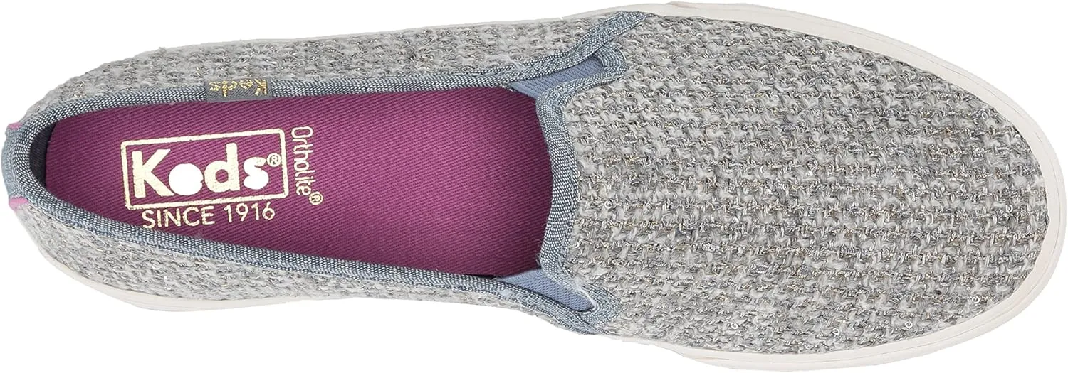 Keds Women's Double Decker Sequin Knit Fashion Sneaker
