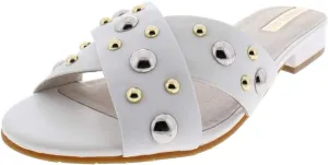 Kenneth Cole Women's Verna Stud X-Band Flat Sandal