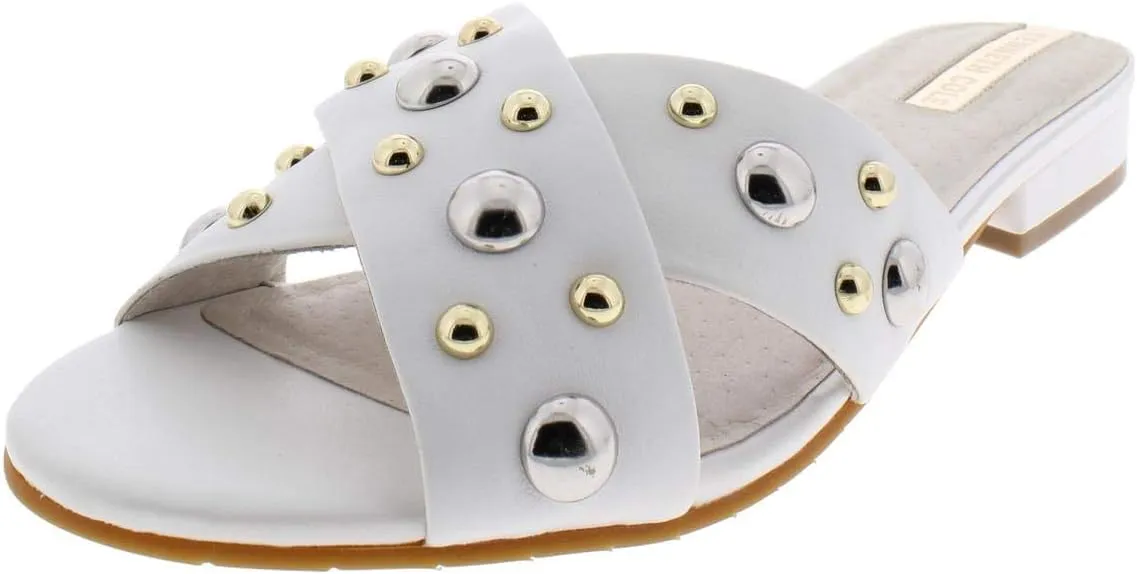 Kenneth Cole Women's Verna Stud X-Band Flat Sandal