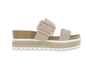 Kenzy Platform Sandal (Nude)