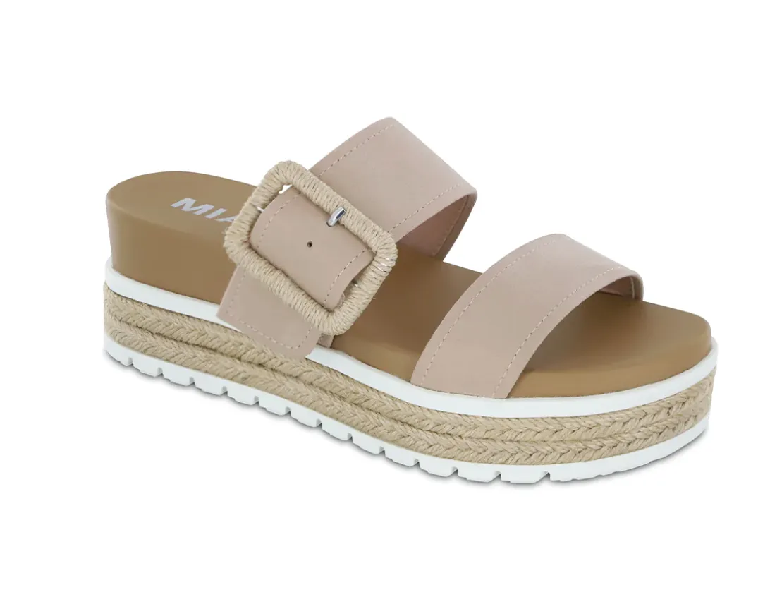 Kenzy Platform Sandal (Nude)