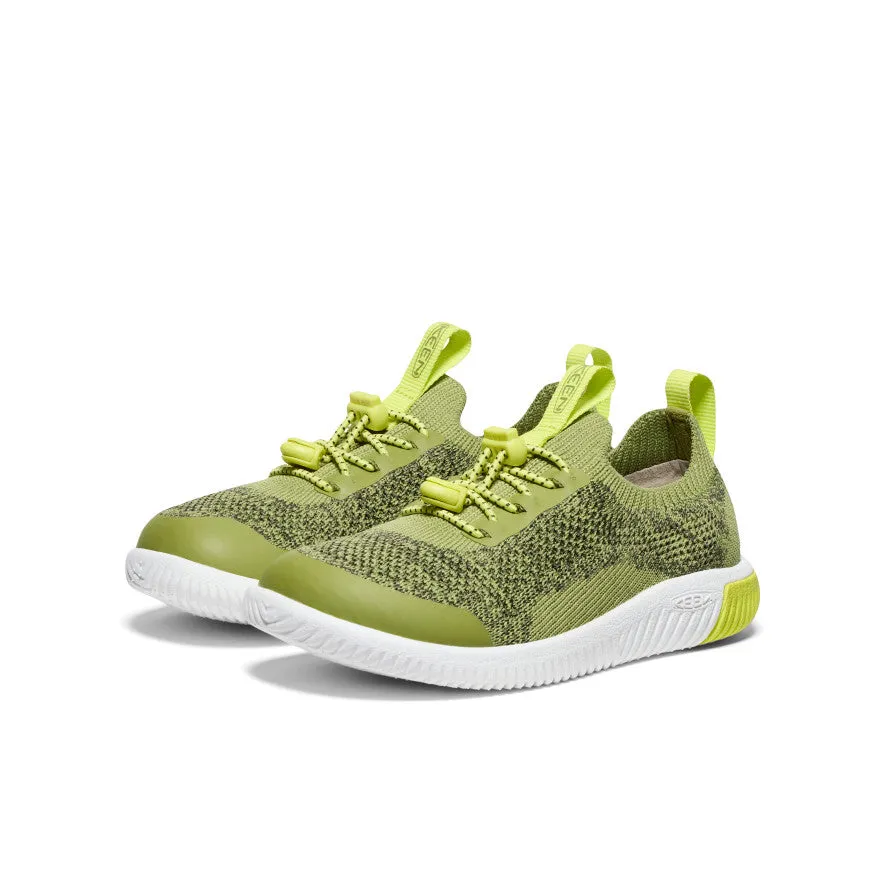 KNX Knit Sneaker für jüngere Kinder  |  Iguana/Evening Primrose