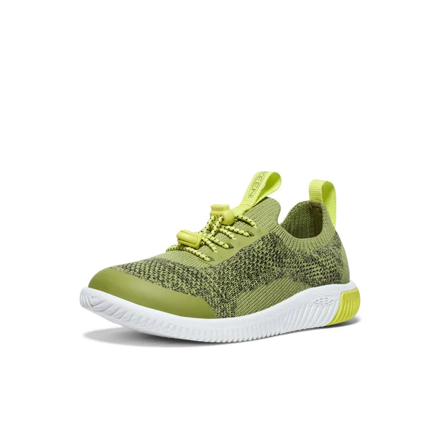 KNX Knit Sneaker für jüngere Kinder  |  Iguana/Evening Primrose