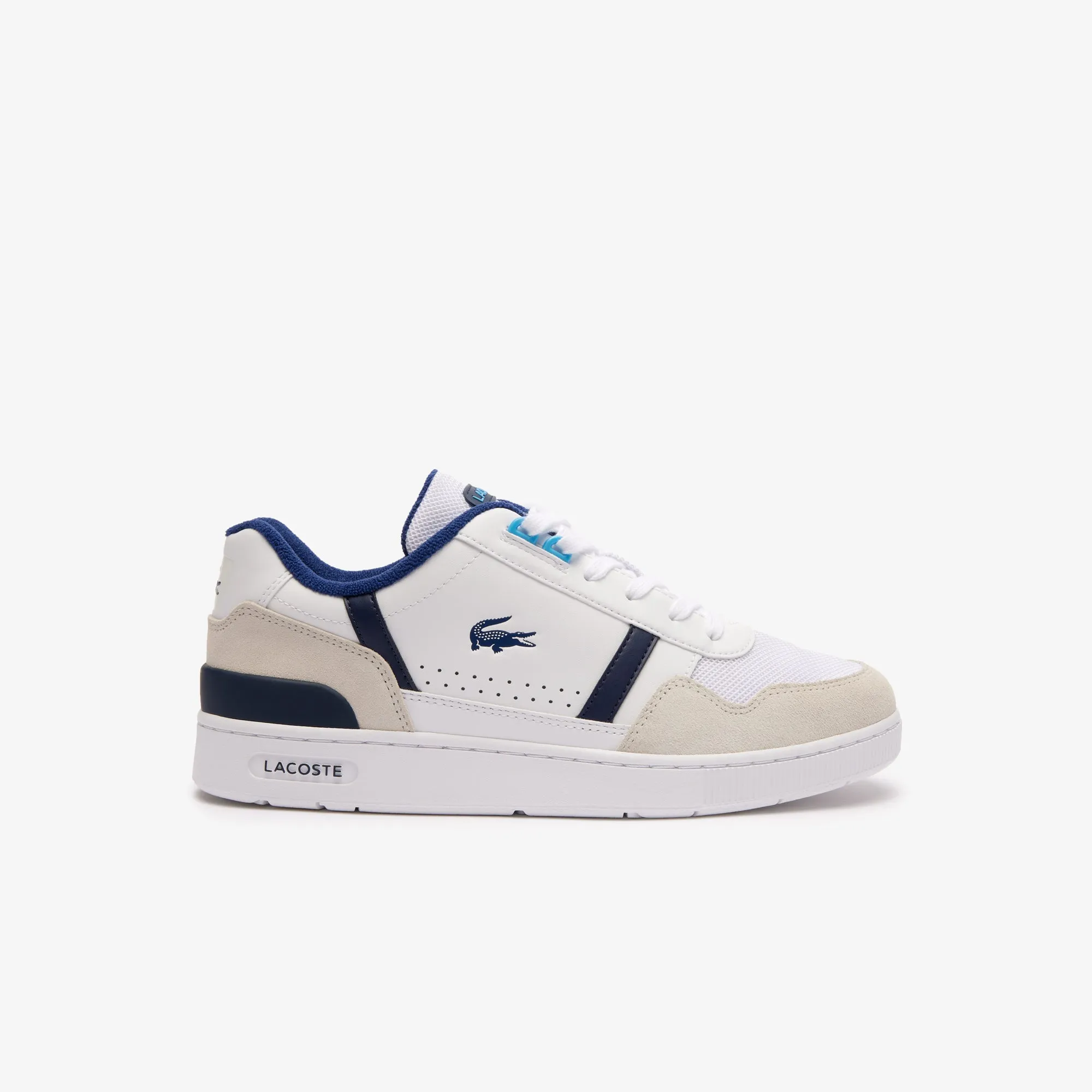 Lacoste T-CLIP 124 5 Mens Trainers White/Blue