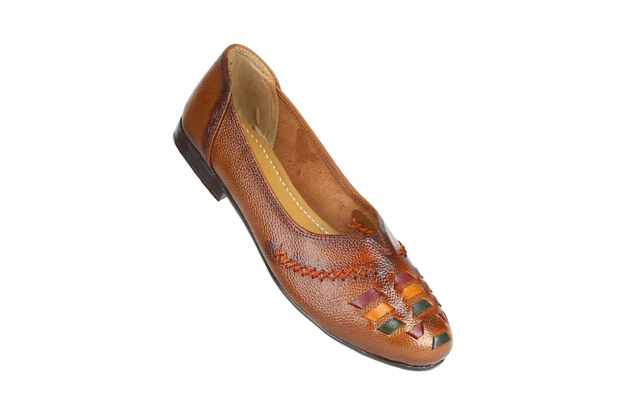 LADIES FLAT LEATHER BELLY 996063