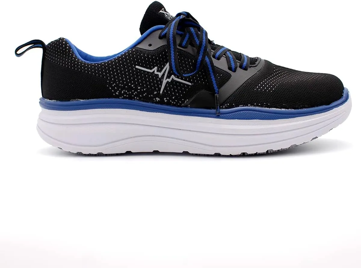 Laforst Mens Platform Xtreme Comfort Slip Resistant Sneaker