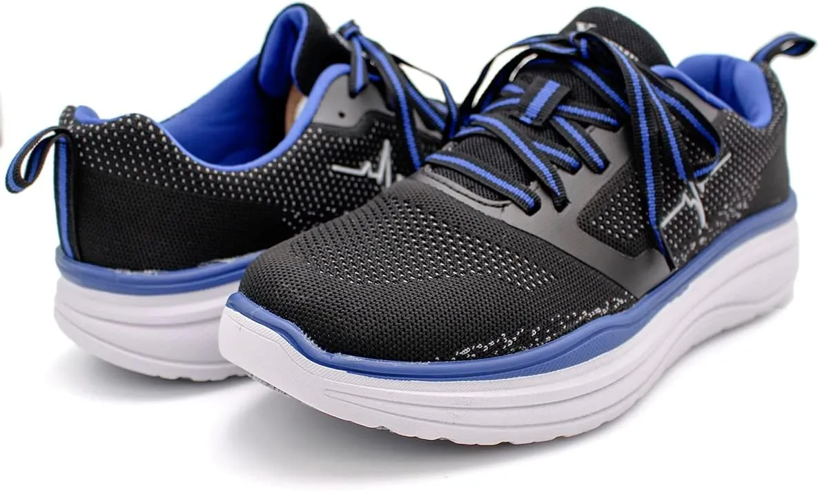 Laforst Mens Platform Xtreme Comfort Slip Resistant Sneaker