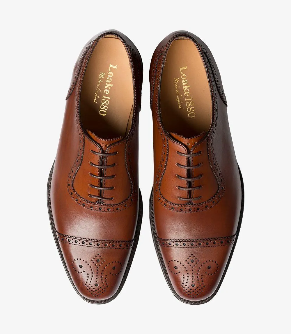 Loake STRAND MAHOGANY