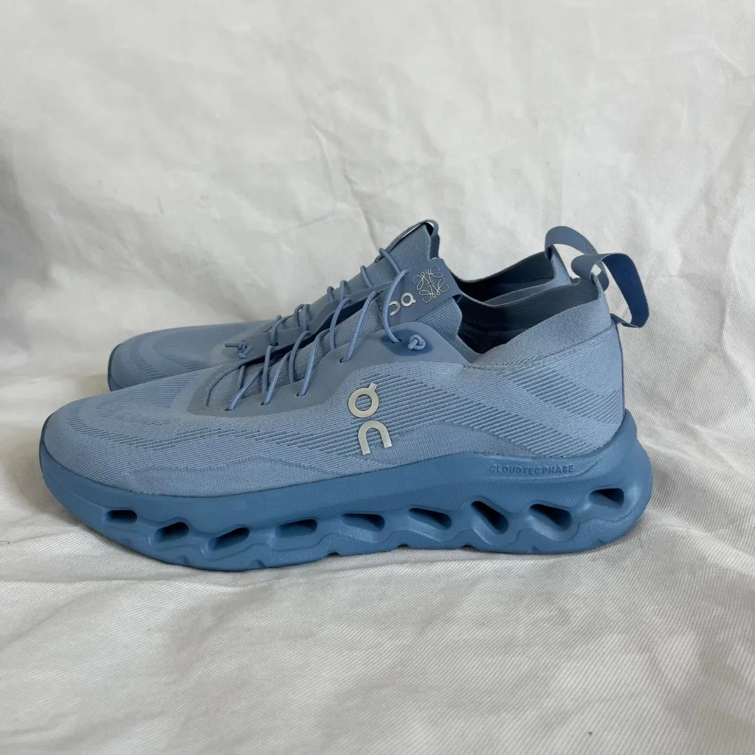 Loewe x On Cloudtilt Light Blue Stretch Recycled - Knit Sneaker Shoes, 45