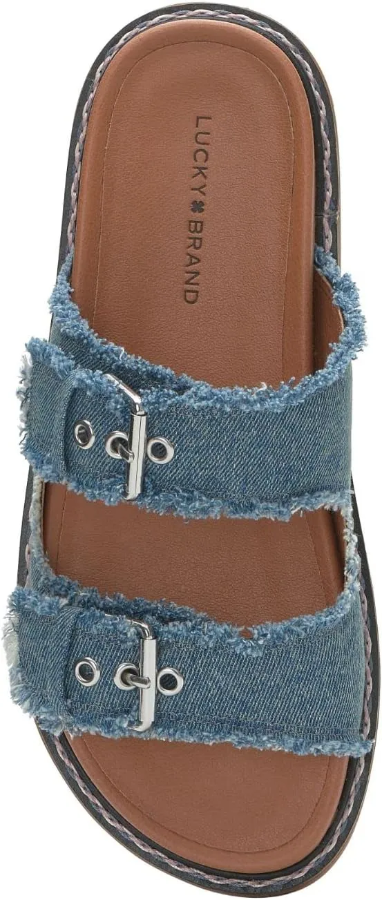 Lucky Brand Women's Alffie Slide Sandal Flat