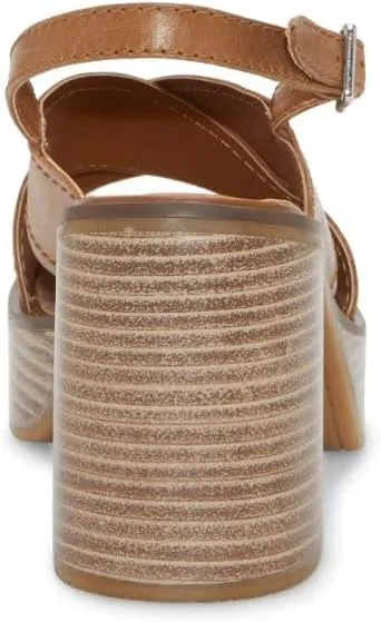 Lucky Brand Women's Delmie Backstrap High Heel Sandal Heeled