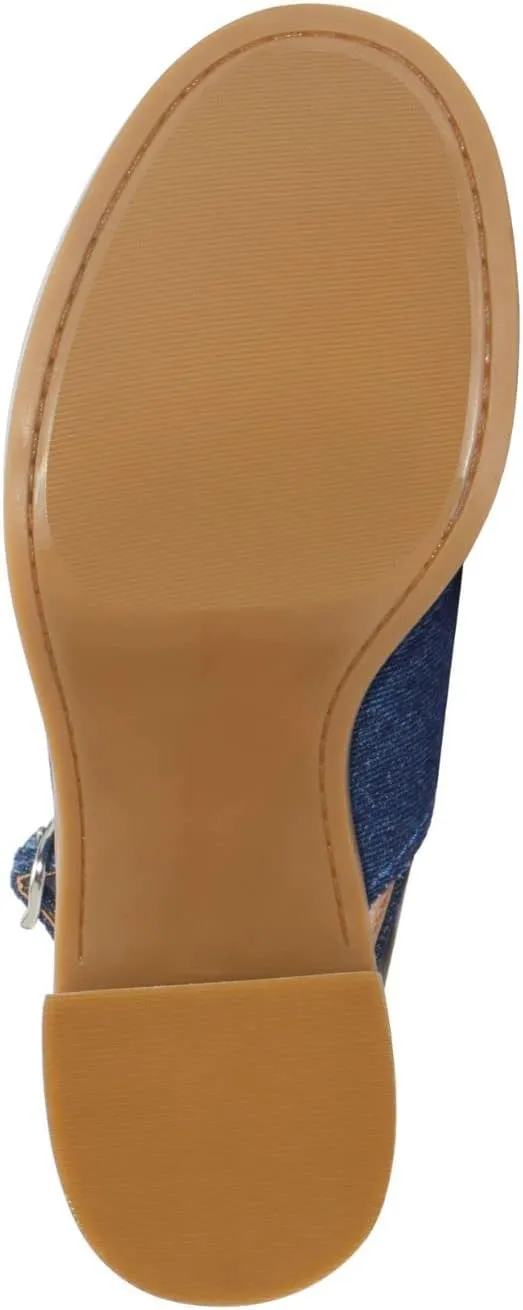 Lucky Brand Women's Delmie Backstrap High Heel Sandal Heeled