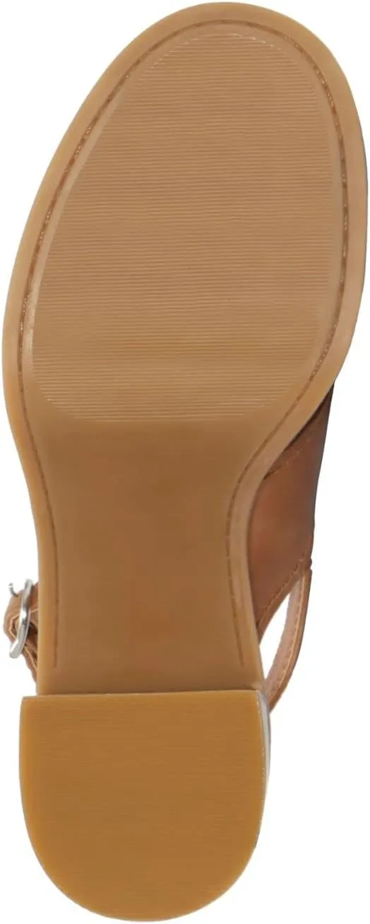 Lucky Brand Women's Delmie Backstrap High Heel Sandal Heeled