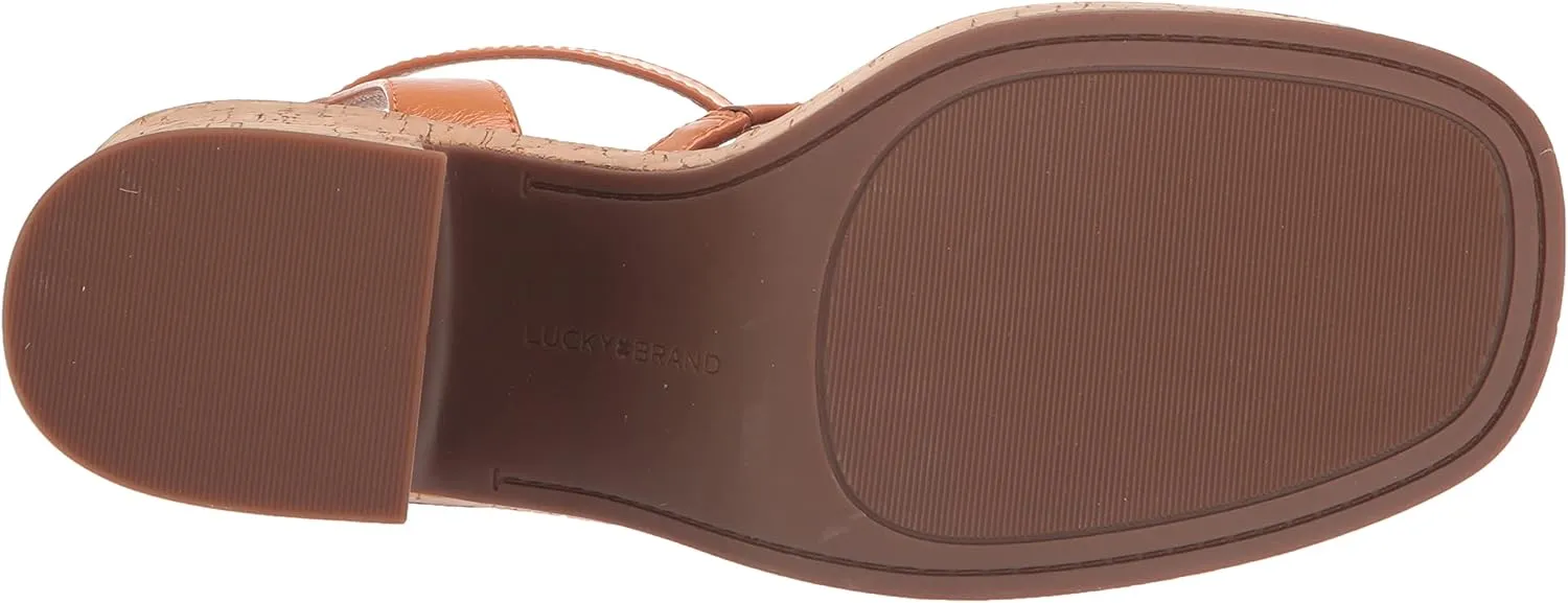 Lucky Brand Women's Taiza Platform Sandal Heeled