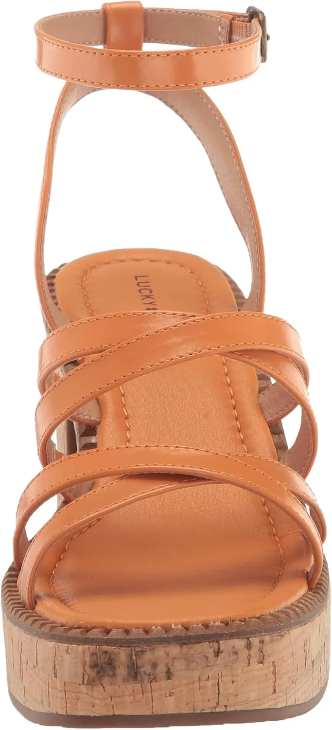Lucky Brand Women's Taiza Platform Sandal Heeled