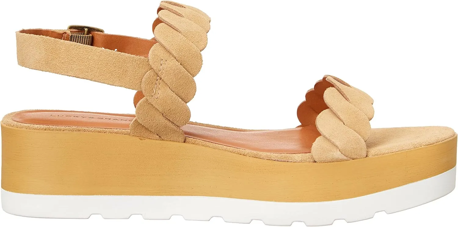 Lucky Brand Women's Vellenora Platform Wedge Sandal