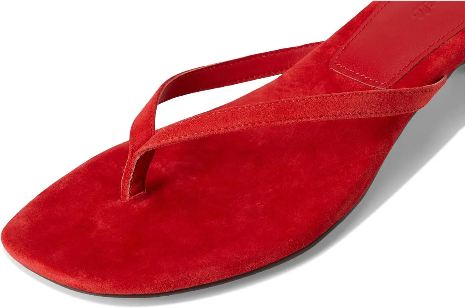 Madewell Women's Tamia Heeled Thong Sandals-Suede Ballet Flat