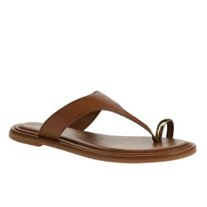 Maizy Flat Sandal Tan