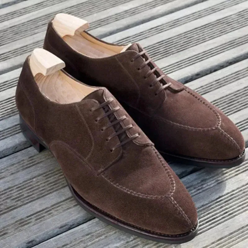 Men's Classic Style Oxford Suede Shoes | Ideal for All Seasons