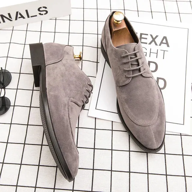 Men's Classic Style Oxford Suede Shoes | Ideal for All Seasons