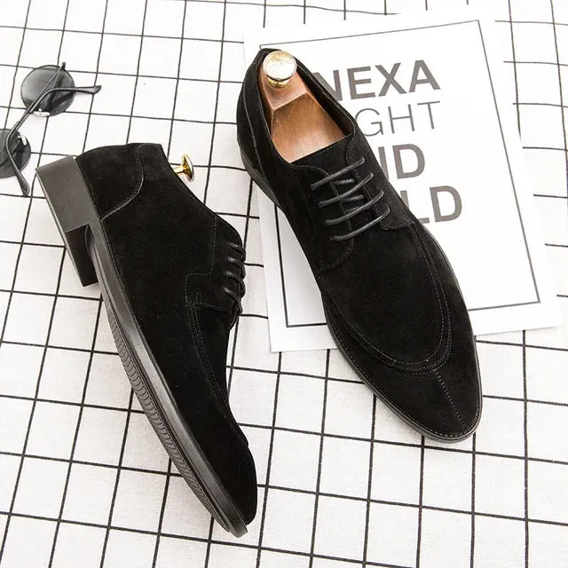Men's Classic Style Oxford Suede Shoes | Ideal for All Seasons