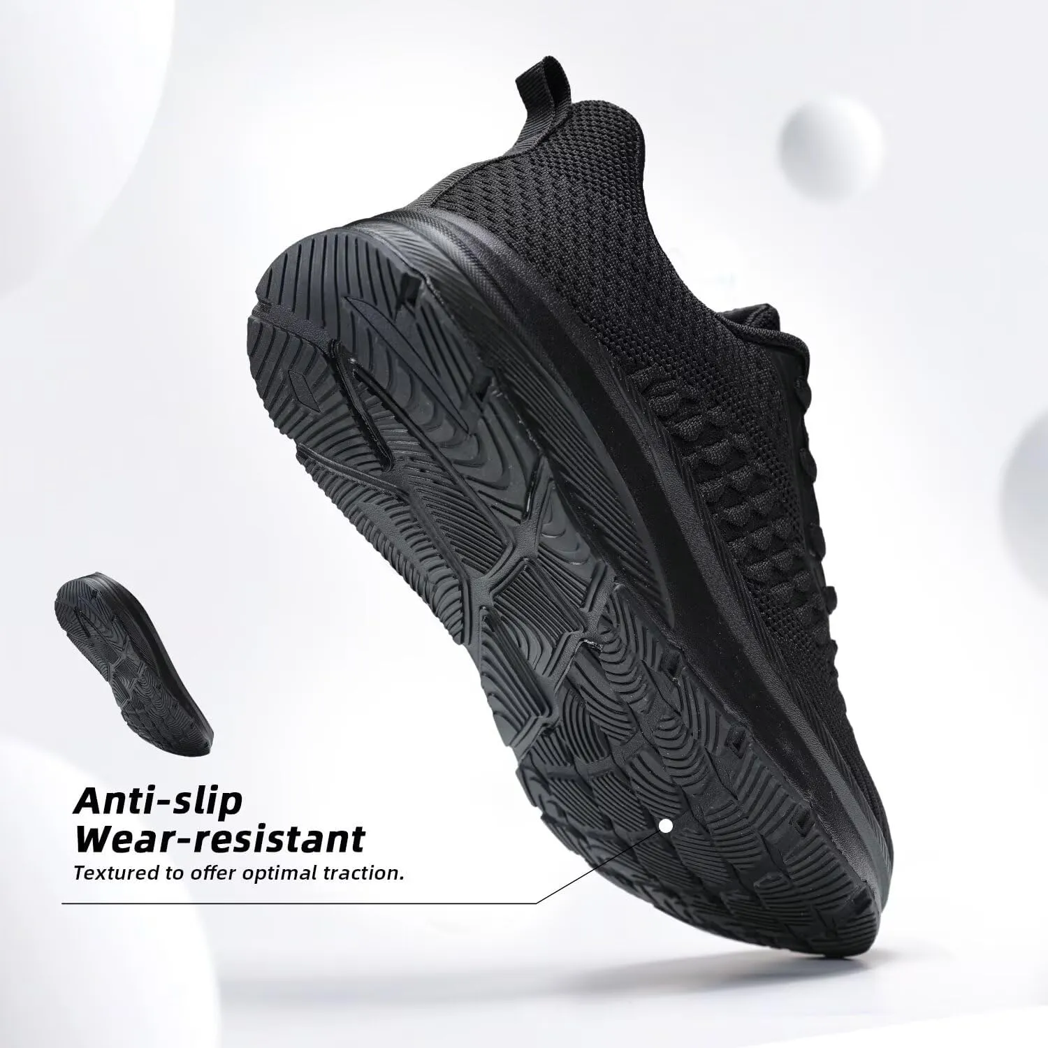 Men's Wide Toe Walking Shoes Casual Trail Running Sneakers Cross-Trainer Tennis Non Slip Athletic Gym Workout Soft Sole