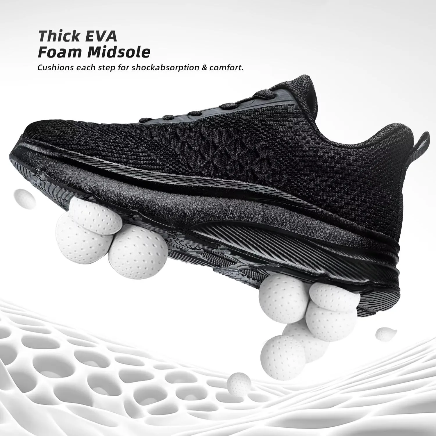 Men's Wide Toe Walking Shoes Casual Trail Running Sneakers Cross-Trainer Tennis Non Slip Athletic Gym Workout Soft Sole
