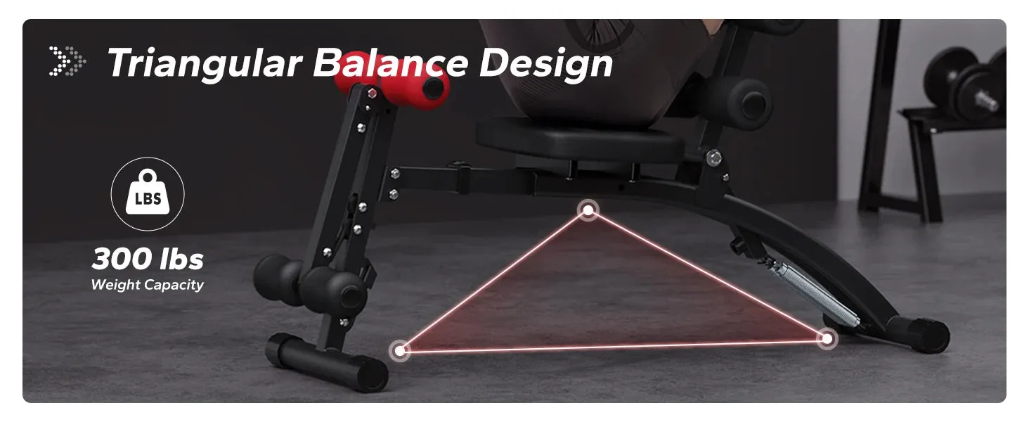 MERACH Adjustable Ab Machine