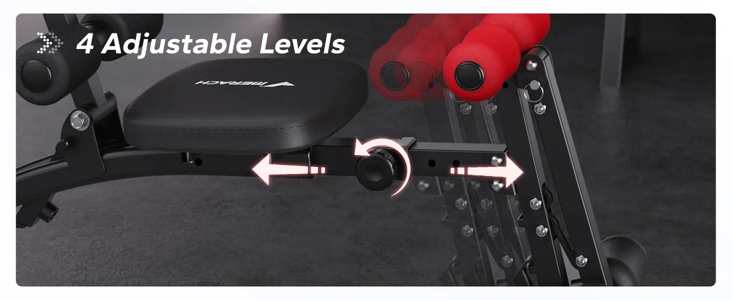 MERACH Adjustable Ab Machine