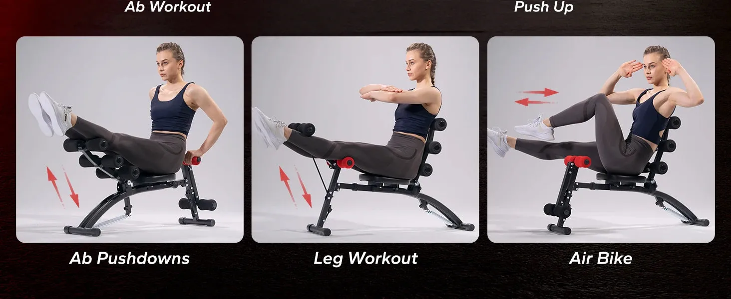 MERACH Adjustable Ab Machine