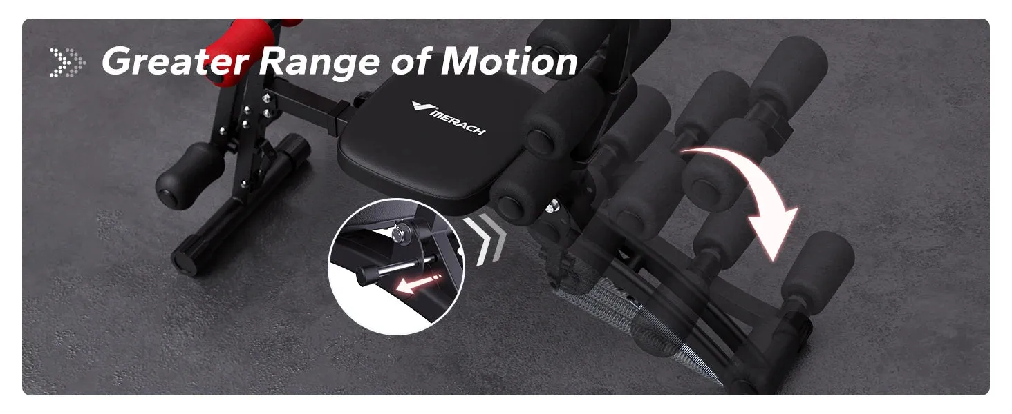 MERACH Adjustable Ab Machine