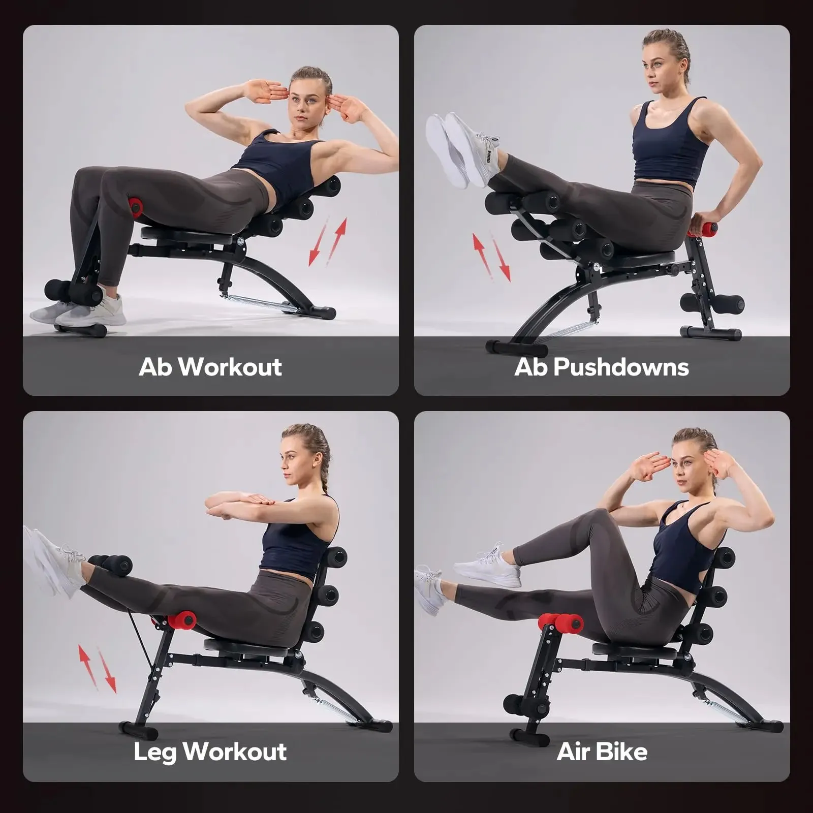 MERACH Adjustable Ab Machine