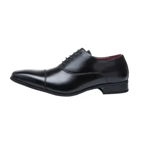 Military discount lace Show men's formal Clear communication Oxford Black