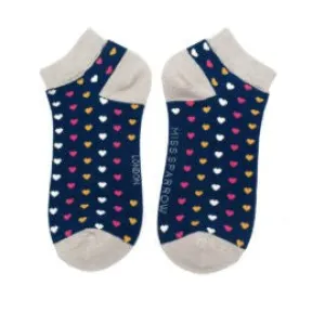Miss Sparrow Hearts Trainer Socks