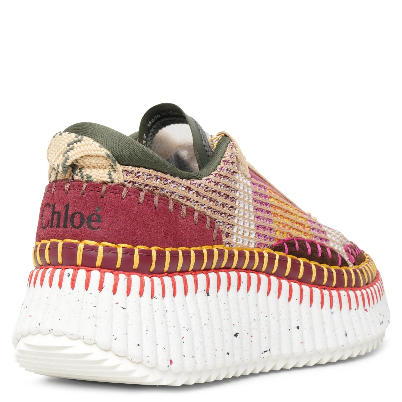 Nama brown mesh sneakers