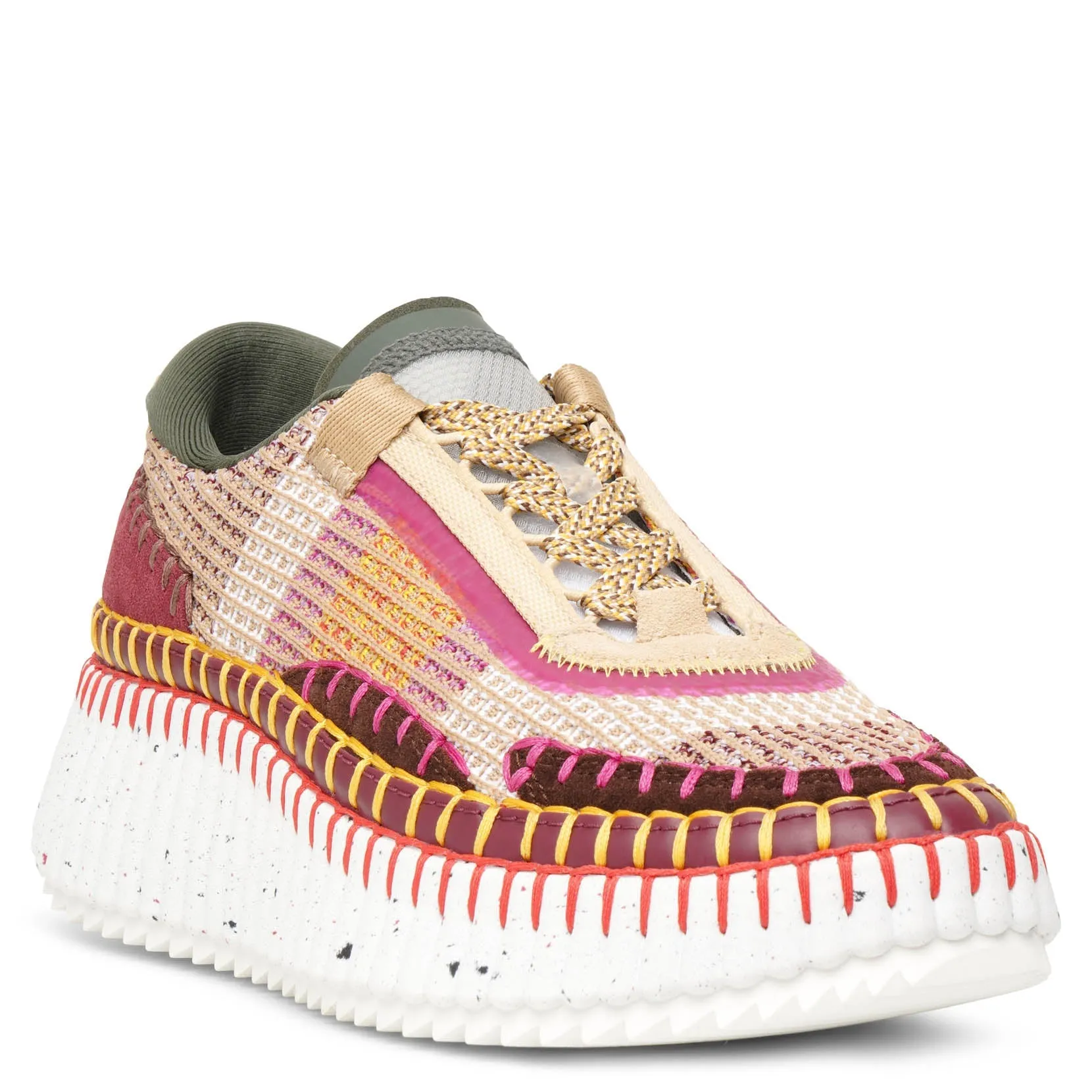 Nama brown mesh sneakers