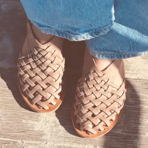 Nyx Sandal- Sand Suede