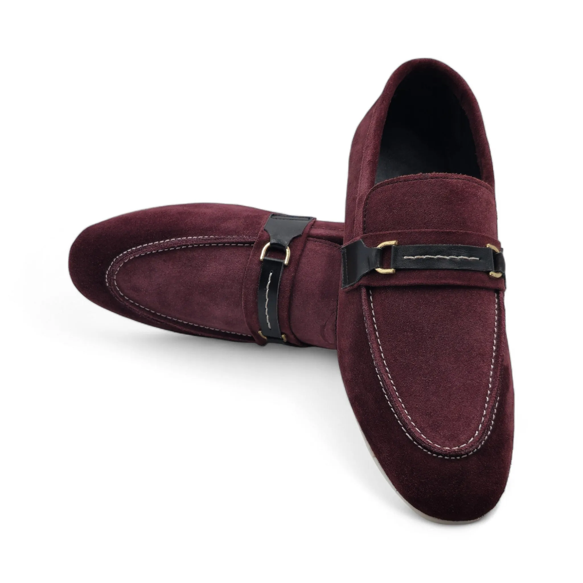 OK-3008 Ruby Suede Leather Loafer