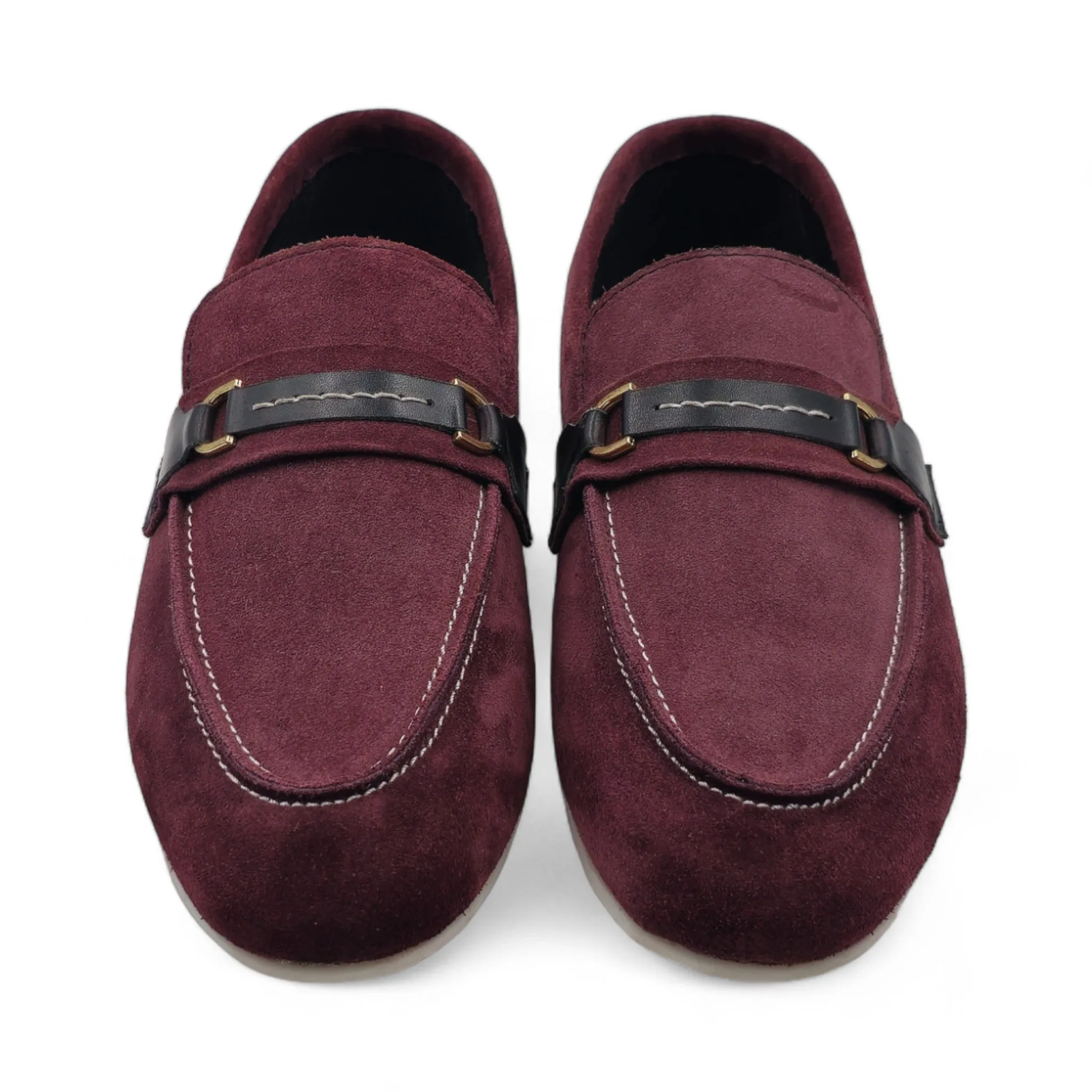 OK-3008 Ruby Suede Leather Loafer
