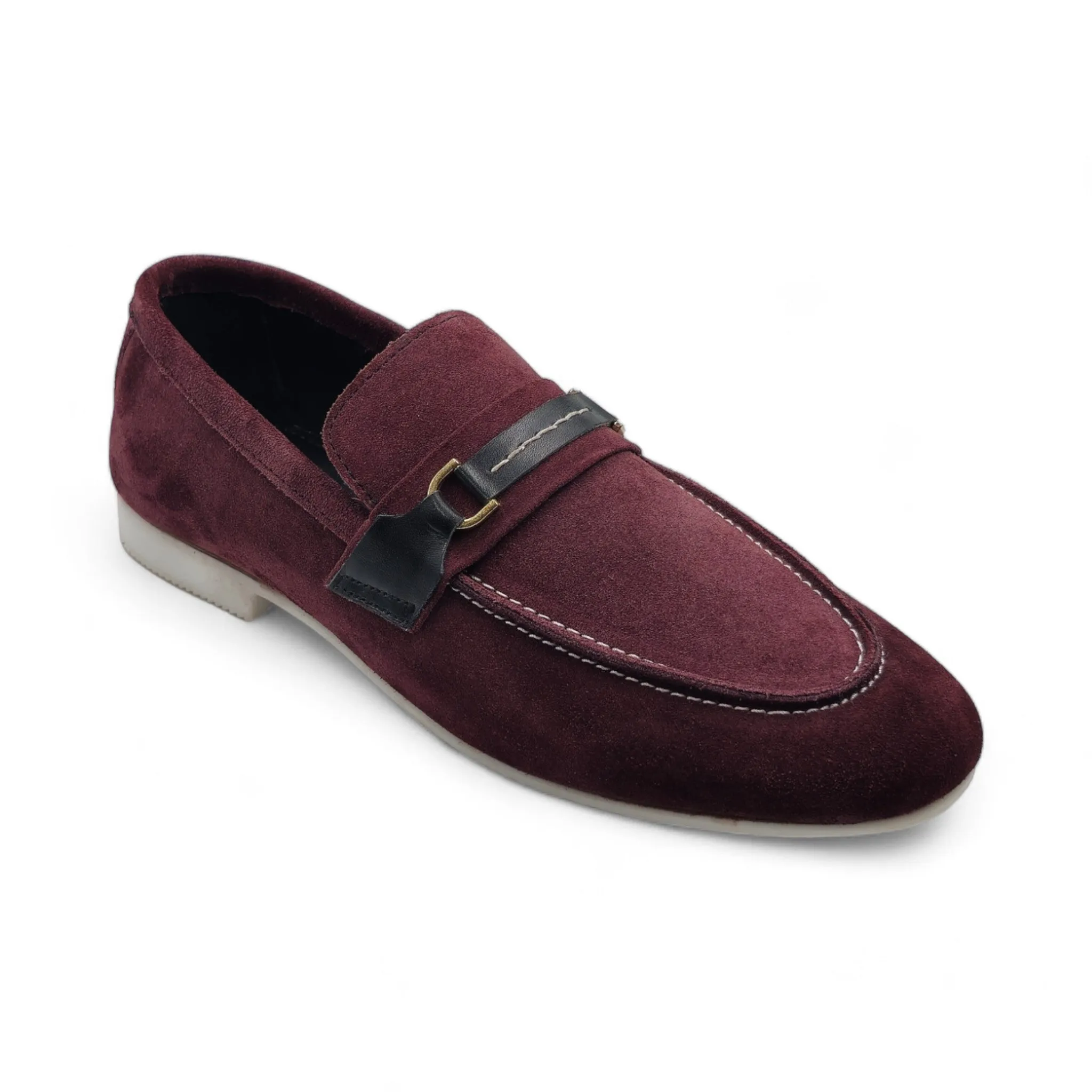 OK-3008 Ruby Suede Leather Loafer