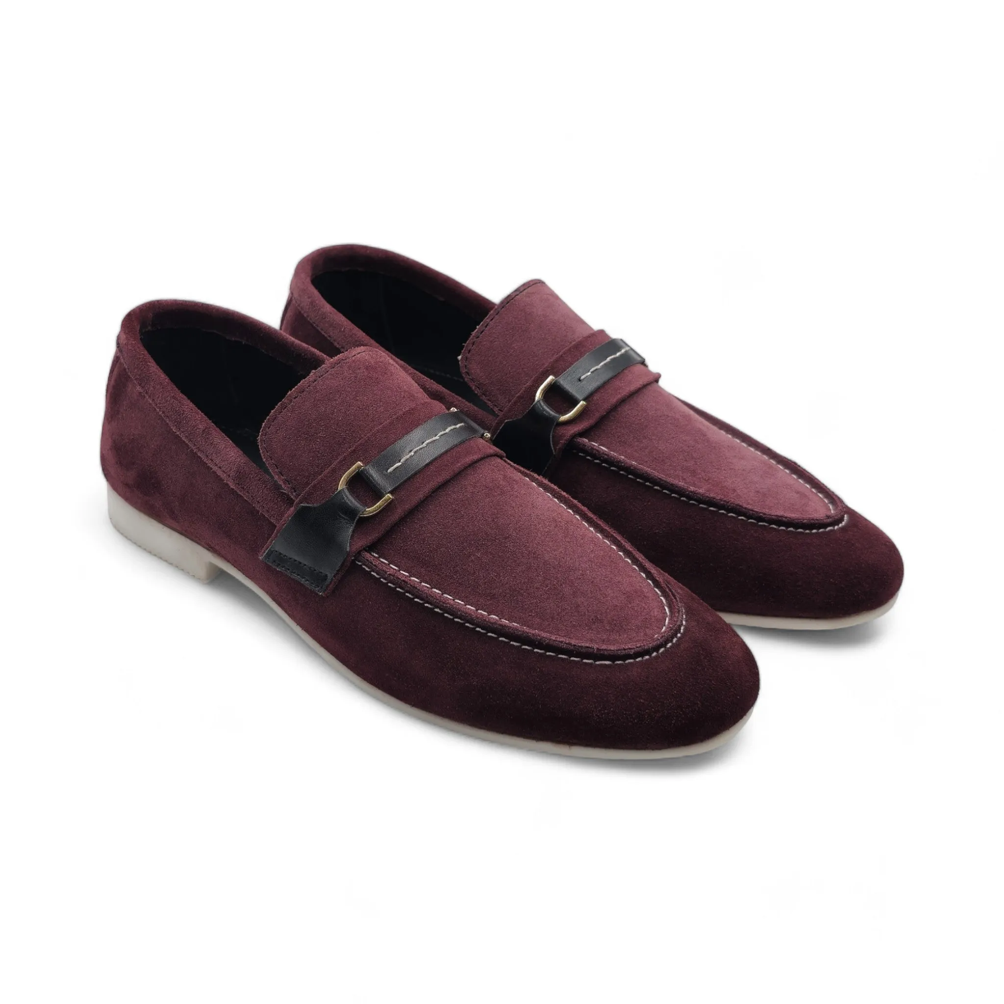 OK-3008 Ruby Suede Leather Loafer