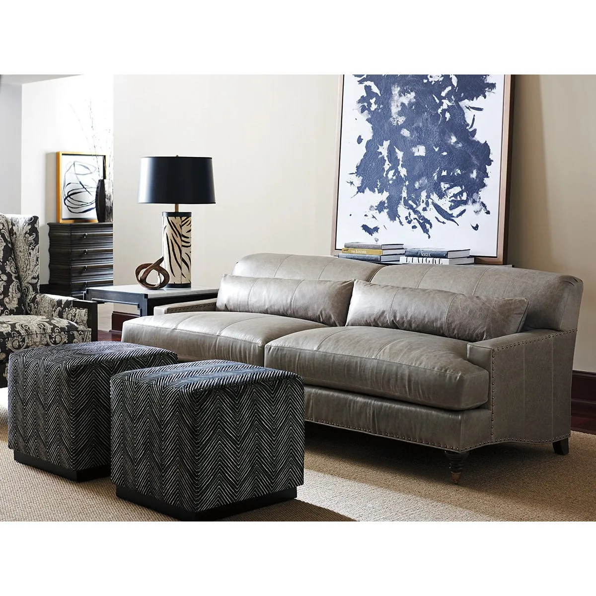 Oxford Leather Sofa