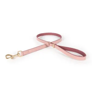 Oxford Pink Leather: Classic Leash