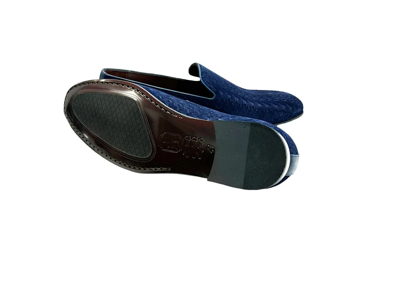 P00056- Warren Loafer Navy Suede